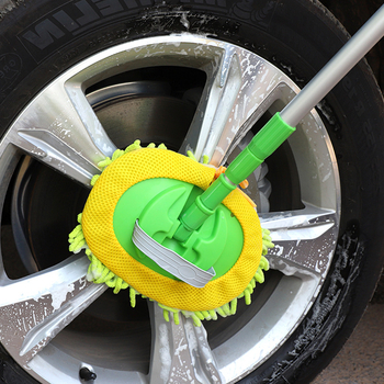 Τηλεσκοπικός τρίτμητος σκούπα πλύσης αυτοκινήτων (αλουμινίου κράμα; ανοξείδωτος χάλυβας) – Wenze