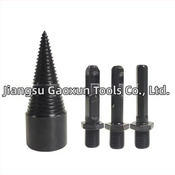 Fa hasítására szolgáló ütvefúró bit – konuszos alakú, háztartási faragáshoz, High News Tools