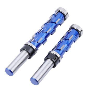 Страничен фрезер за дърво с двойни лагери, спирално подрязване, профилиране на лагерите, кръгла ръкохватка