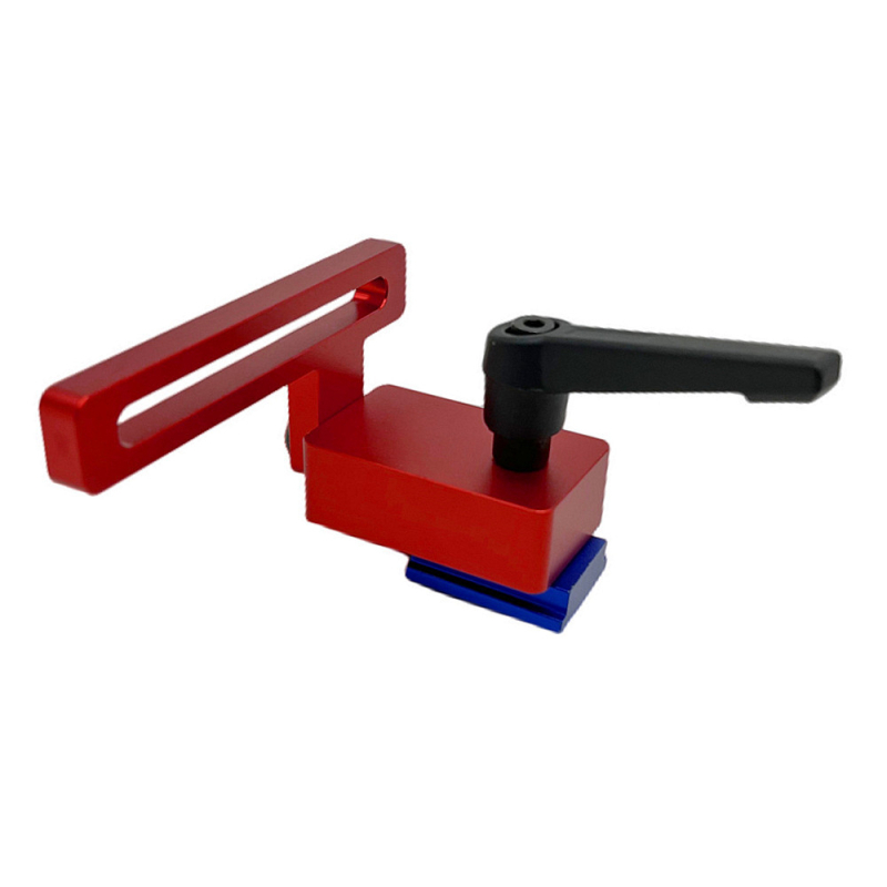 Limitator pentru ghidaj de tâmplărie de tip 30, aliaj de aluminiu, brand New Front, pentru poziționare pe masa de ghidaj a ferăstrăului, uz casnic