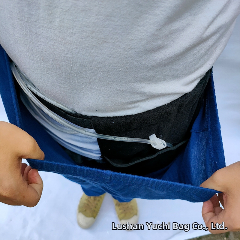 Yuqilin Съхранение на уринова чанта за стома, унисекс, грижа за възрастни, полиестерно влакно