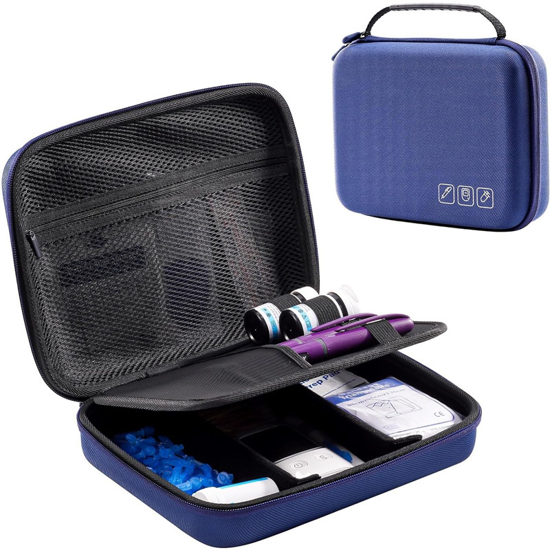 GP005 EVA taška na uloženie inzulínu, vyrobená horúcim lisovaním a šitím, určená na uloženie inzulínu, nosnosť 5 KLG