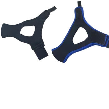 Спандекс каишка за брадичка против хъркане, регулируема опора на челюстта за лице