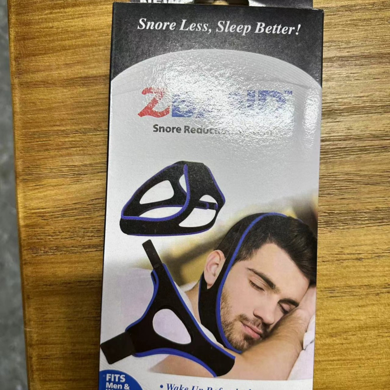 Спандекс каишка за брадичка против хъркане, регулируема опора на челюстта за лице