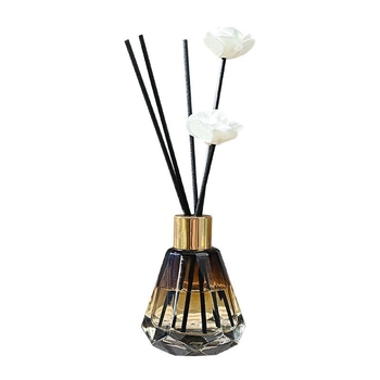 Γυάλινο μπουκαλάκι αρωματοθεραπείας, χωρίς φλόγα, με διαφανές φινίρισμα σε διαβαθμίσεις, μάρκα Bofan, προέλευση Jiangsu, Κίνα, για αρωματοθεραπεία.