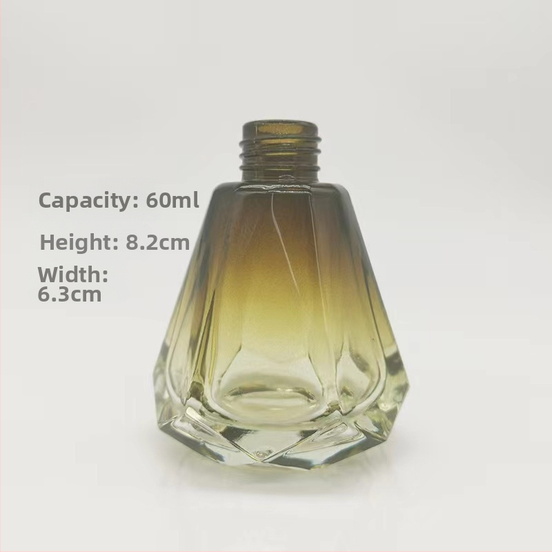 Γυάλινο μπουκαλάκι αρωματοθεραπείας, χωρίς φλόγα, με διαφανές φινίρισμα σε διαβαθμίσεις, μάρκα Bofan, προέλευση Jiangsu, Κίνα, για αρωματοθεραπεία.