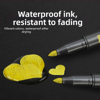 New Simple gyerekeknek szóló akril marker toll – fedhető, vízálló, puha hegye, DIY graffiti és kézi rajzokhoz