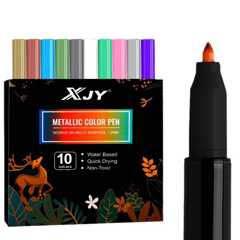 New Simple gyerekeknek szóló akril marker toll – fedhető, vízálló, puha hegye, DIY graffiti és kézi rajzokhoz