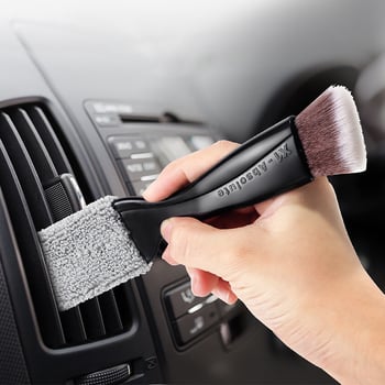 Autó légkivezető tisztító ecset — McLallen, mérnöki műanyag, puha sörtéjű, modell Air outlet brush
