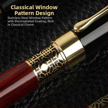 Μεταλλικό στυλό με εμφάνιση ξύλου, δωρεάν χαρακτική, εκτύπωση λογότυπου, προσαρμογή