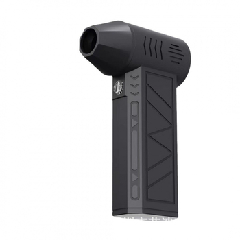 Mini rankinis ventiliatorius su bešepiniu varikliu, įkraunama 4000 mAh baterija, 4 greičio režimai, triukšmas 51–60 dB, svoris 326 g