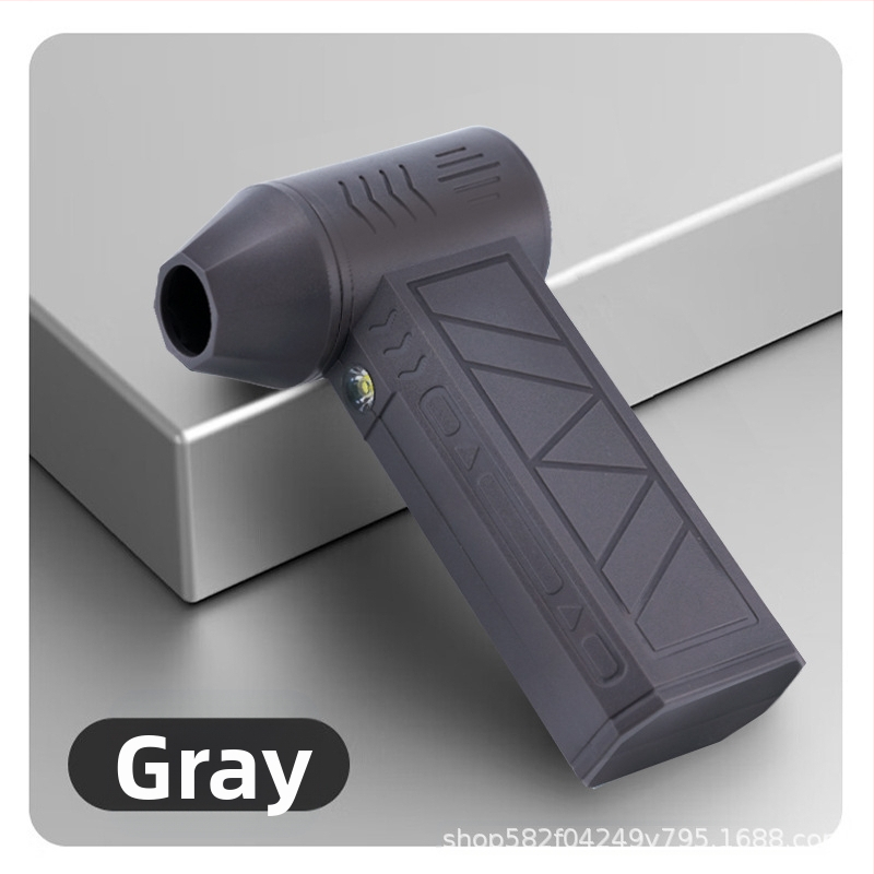 Mini rankinis ventiliatorius su bešepiniu varikliu, įkraunama 4000 mAh baterija, 4 greičio režimai, triukšmas 51–60 dB, svoris 326 g