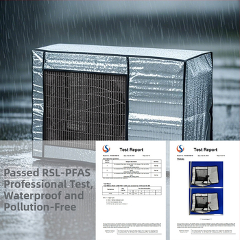 Κάλυμμα εξωτερικής μονάδας κλιματισμού | Πολυεστέρας; Σύγχρονο στυλ; Διαθέσιμη προσαρμογή; Μάρκα Wangshe