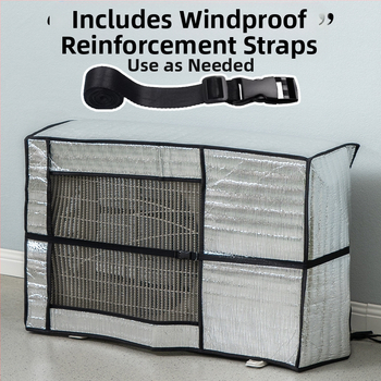 Κάλυμμα εξωτερικής μονάδας κλιματισμού | Πολυεστέρας; Σύγχρονο στυλ; Διαθέσιμη προσαρμογή; Μάρκα Wangshe