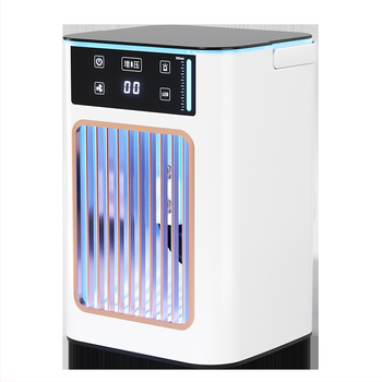 USB επιτραπέζιος αεροψύκτης με ομίχλη ψεκασμού, ήσυχος, 3 ταχύτητες, κινητήρας brushless