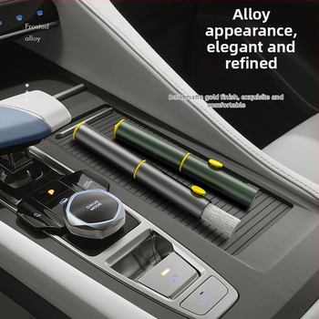 Βούρτσα καθαρισμού αυτοκινήτου με σφυρί ασφαλείας για σπάσιμο τζαμιών, 3-σε-1 βούρτσα αεραγωγών, κράμα Kunpeng