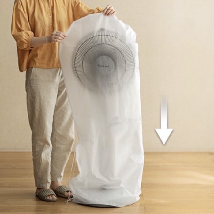Krilni zaštita prašine za ventilator – PVC | univerzalno za toranj/stojeći ventilator | br. Xuanjin | moderan minimalistički stil | prilagodljivo
