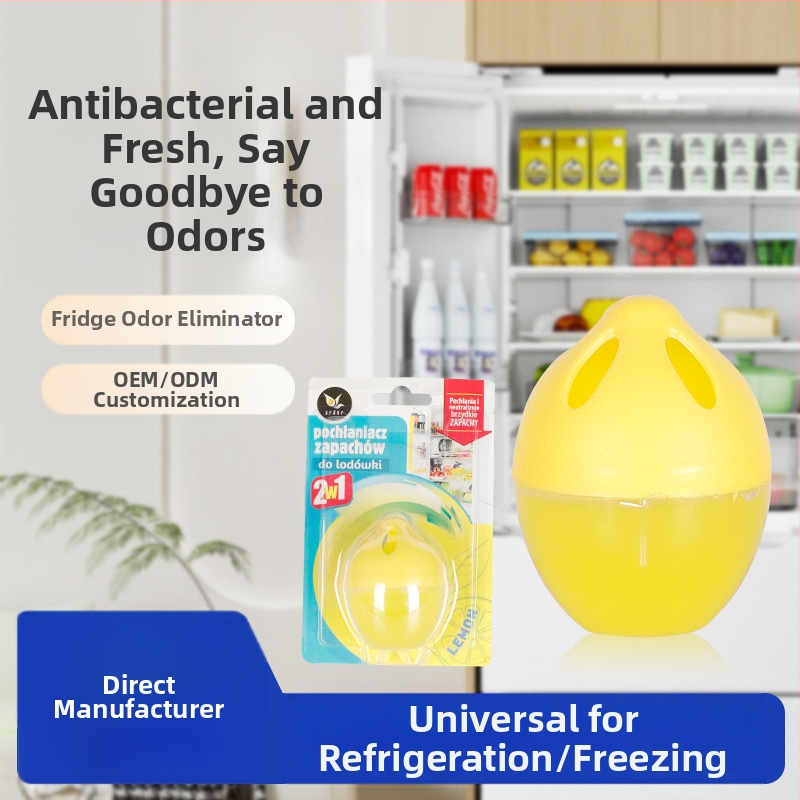 Šaldytuvo dezodorantas – kiaušinio formos, šviežias kvapas, grynas kiekis 50, dėžutėje 100 vnt.