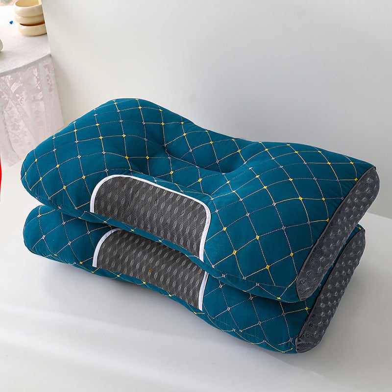 Plaunama stačiakampė pagalvė kaklo stuburo palaikymui miegant – suaugusiems, vienos pakuotės; užpildas 95% poliesterio pluošto, svoris 0,55–1,00 kg