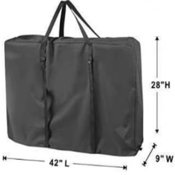 Αναδιπλούμενη τσάντα αποθήκευσης αναπηρικού καροτσιού — κάλυμμα κατά σκόνης, νερού και ηλιακής προστασίας, κυβοειδές σχήμα, ύφασμα 600D Oxford, πολλαπλών χρήσεων μεταφορική αποθήκευση