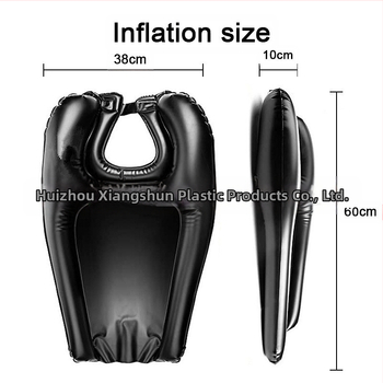 Išpūstinė šampūno pagalvė ir nešiojamas plaukų plovimo baseinas, PVC nešiojamas baseinas plaukų priežiūrai, logotipo spausdinimas įmanomas, pritaikymas, prekės ženklas Golden Dolphin