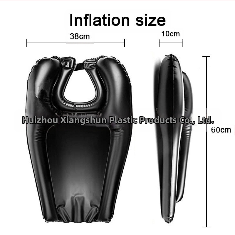 Надуваема възглавница за измиване на коса и носима PVC басейн за грижа за косата, портативна мивка, печат на лого и персонализация, марка Golden Dolphin