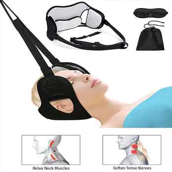 TT-055 Шия хамак с Velvet материя – далечно инфрачервено нагряване и тракция за шията, здравословен масаж