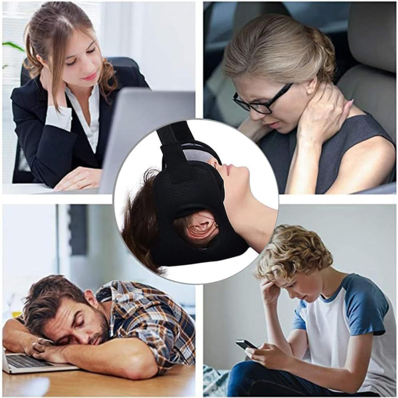 TT-055 Шия хамак с Velvet материя – далечно инфрачервено нагряване и тракция за шията, здравословен масаж