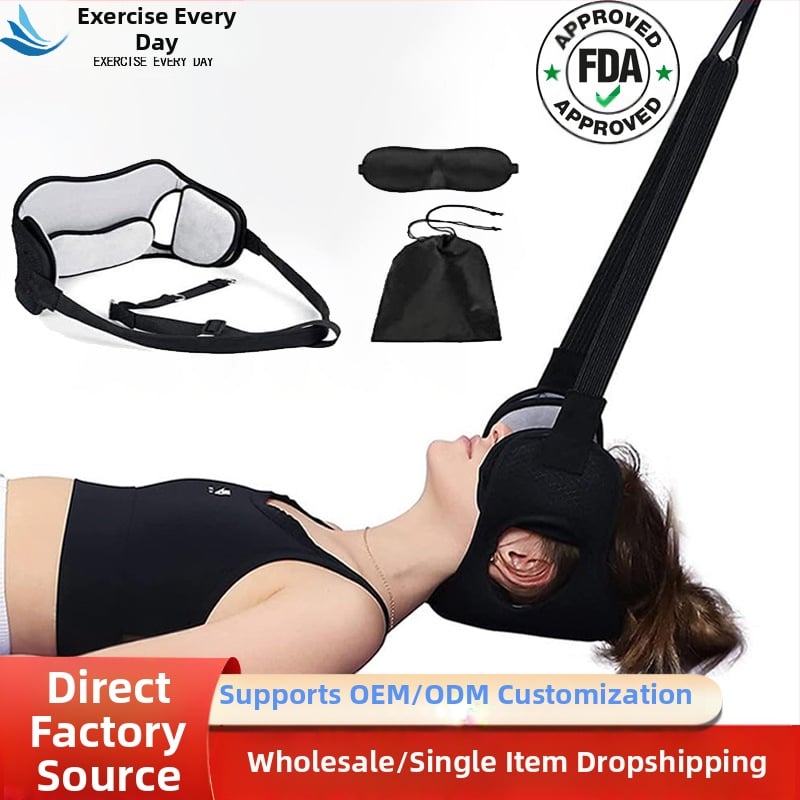 TT-055 Шия хамак с Velvet материя – далечно инфрачервено нагряване и тракция за шията, здравословен масаж