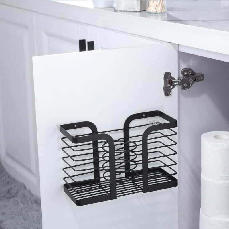 Geležinis virtuvės durų kabinamas laikiklis, šiuolaikinio minimalistinio dizaino krepšys, modelis FTJ003, miltelinis paviršius, kilmė Guangdong