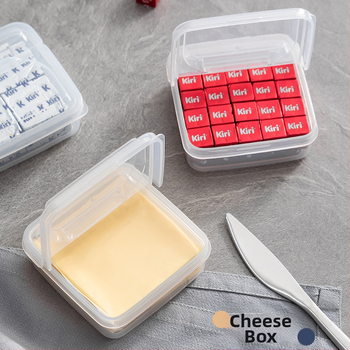 Κουτί αποθήκευσης βουτύρου και τυριού - διαφανές καπάκι, αεροστεγής σφράγιση, PP πλαστικό, χωρητικότητα 1 L, μοντέλο HL33182, προέλευση Zhejiang