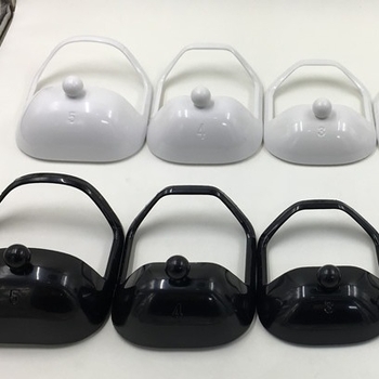 Goatee formas šablonas, plastmasas, 5 gab. komplekts