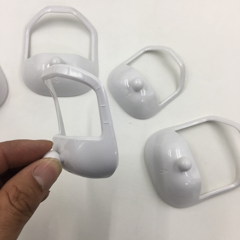 Πλαστικά πρότυπα περιγράμματος γενειάδας τύπου goatee, σετ 5 τεμαχίων