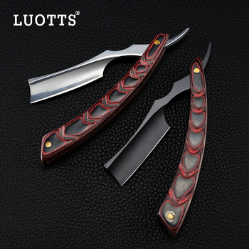 LUOTTS Hajápolási eszköz - Két színű vágófej, rozsdamentes acél, összecsukható hajvágó penge, nettó tömeg 60 g, magáncímke elérhető, testreszabható logó