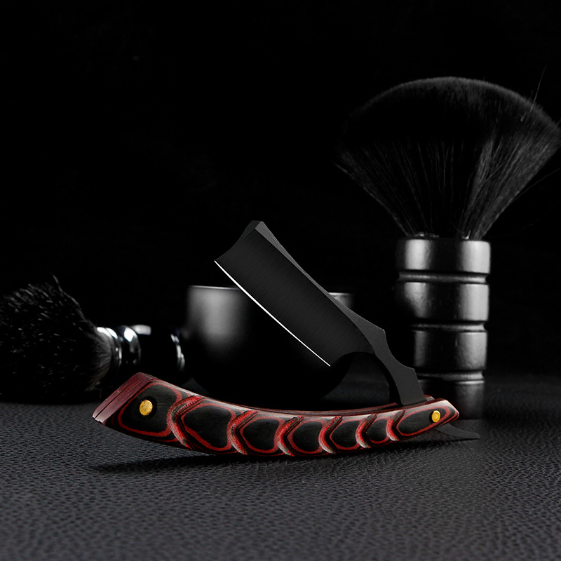 LUOTTS Hajápolási eszköz - Két színű vágófej, rozsdamentes acél, összecsukható hajvágó penge, nettó tömeg 60 g, magáncímke elérhető, testreszabható logó