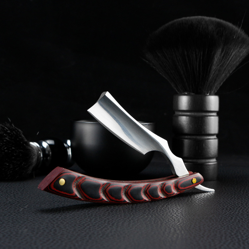 LUOTTS Hajápolási eszköz - Két színű vágófej, rozsdamentes acél, összecsukható hajvágó penge, nettó tömeg 60 g, magáncímke elérhető, testreszabható logó