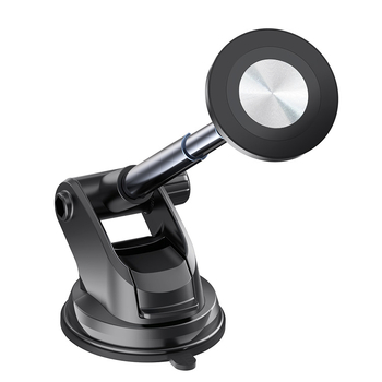 Автомобилен държач за телефон с MagSafe магнитна глава, алуминиева сплав, телескопична вакуумна основа, универсален
