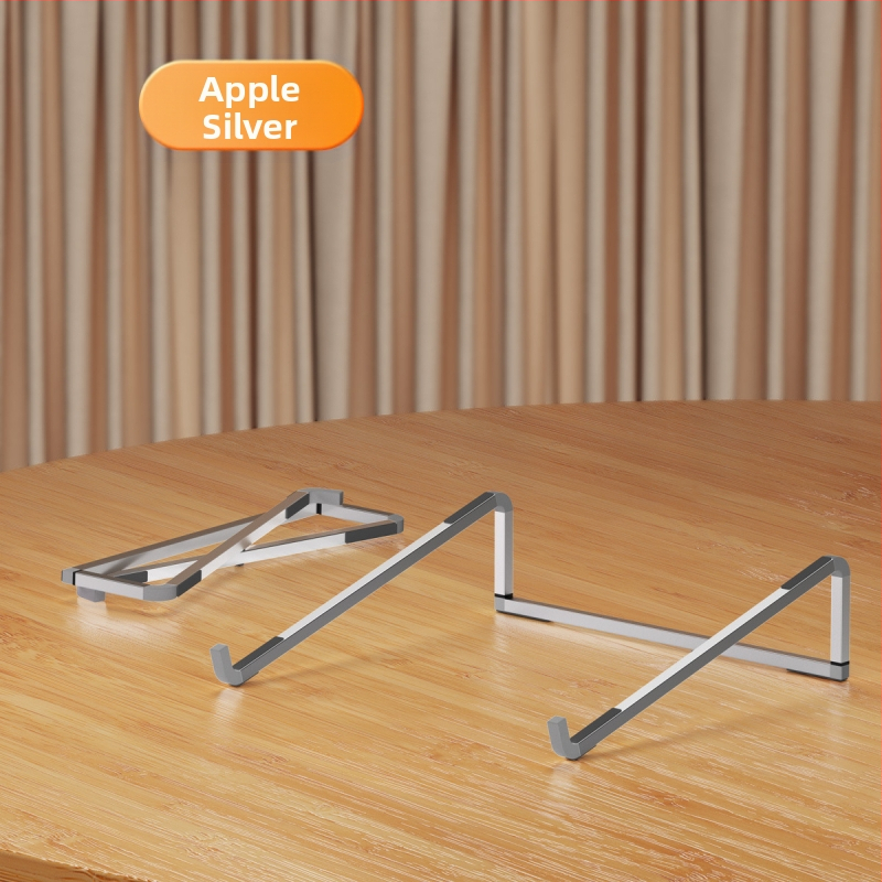 Suport desktop din aliaj de aluminiu pentru notebook și tabletă, pliabil, cu ridicare și răcire