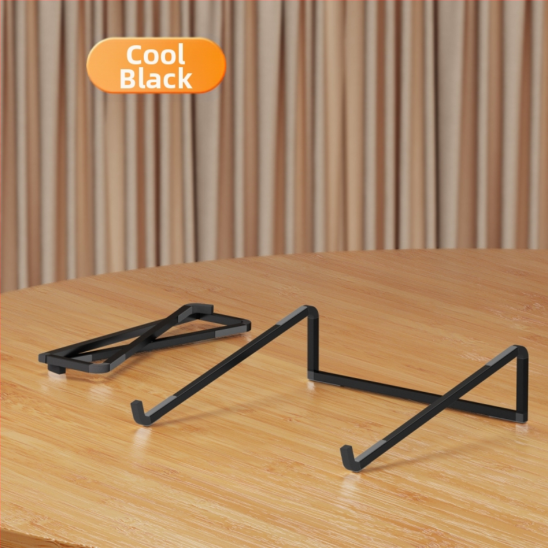 Suport desktop din aliaj de aluminiu pentru notebook și tabletă, pliabil, cu ridicare și răcire