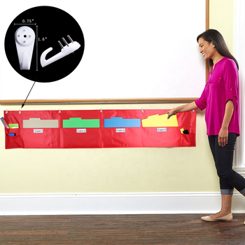 Стенноокачвана чанта за съхранение на файлове за класна дъска – материал 420D PVC, собствена марка, печат на лого, персонализиране, лицензиран частен етикет