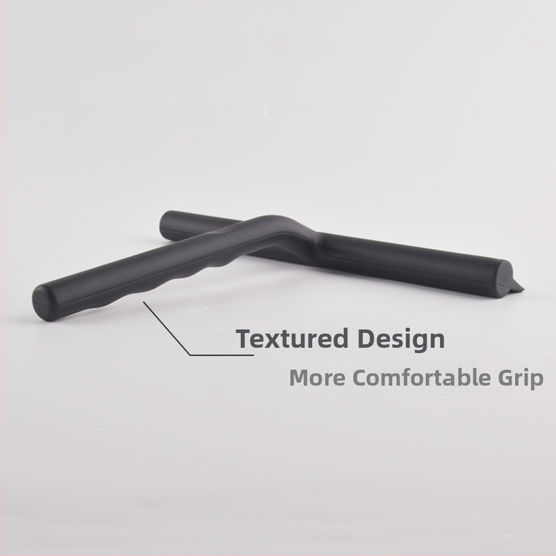 Силиконова чистачка за стъкло за домакинство – едностранна, с силиконов държач за пръст