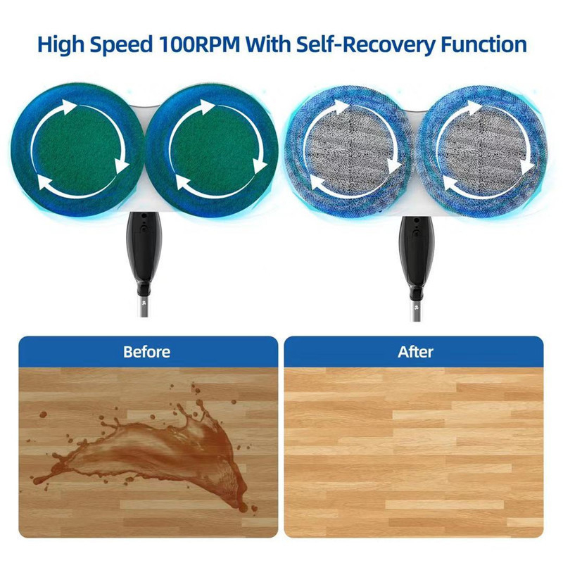 Elektriskais grīdas mop, modelis 45, jauda zem 500W, piemērots viesistabai, guļamistabai, birojam un virtuvei.