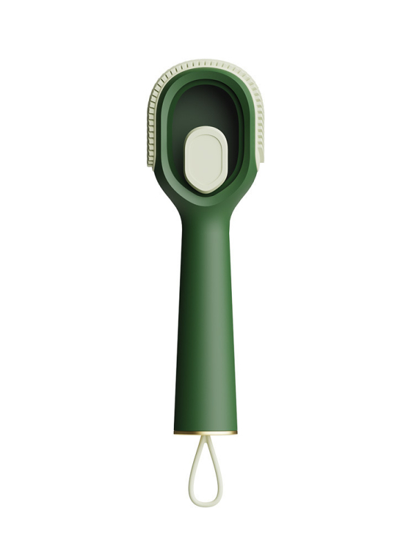 Divu funkciju kurpju suka ar garu rokturi velūra kopšanai un dekontaminācijai, PS+TPR konstrukcija