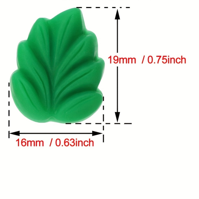Листовидни пластмасови копчета за снимки на стена, модел 62924, опаковани в кутия
