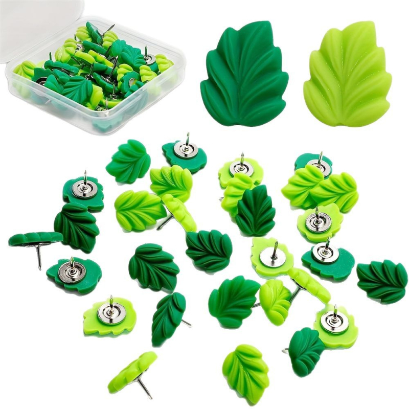 Листовидни пластмасови копчета за снимки на стена, модел 62924, опаковани в кутия