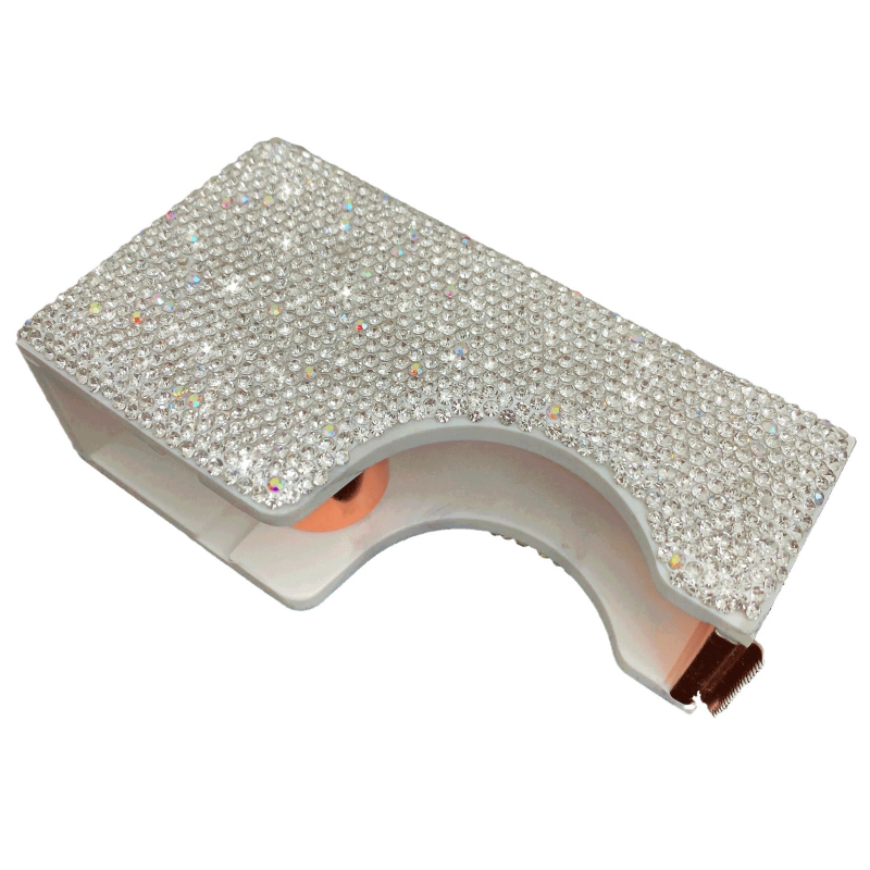 Επιτραπέζιος διανομέας με διαμαντοενσωμάτωση – μικρός κόπτης ταινιών και θήκη για γραφείο, συμβατός με ταινίες έως 18 mm