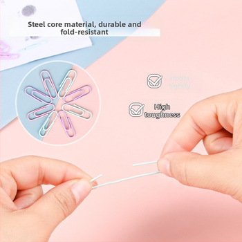 Student Assistant metalo popieriaus spaustukai, dėžutėje įpakuoti, 100 vnt. vienoje dėžutėje, 2160 dėžių kartone