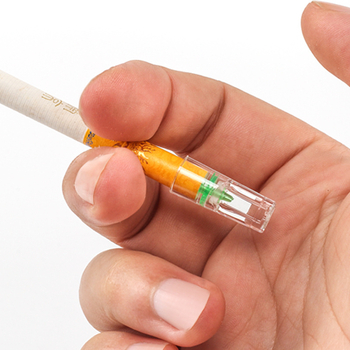 Vienreizējās lietošanas plastmasas cigarešu filtra turētājs, 200 gab. kastē