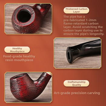 Pipe mahagóniából, Funteng márka, Zhejiang származás