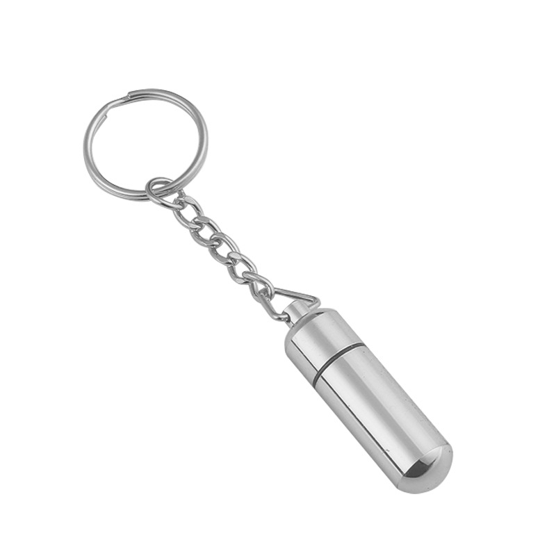 Cigarešu caurumu griezējs, pārnēsājams, nerūsējošā tērauda, ar atslēgu ķēdi, vienkāršs dizains